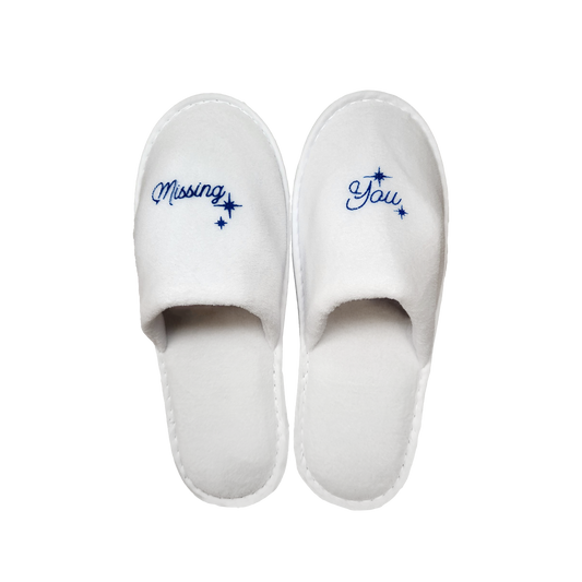 Missing You Slippers